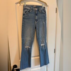 MOTHER The Hustler Ankle Fray